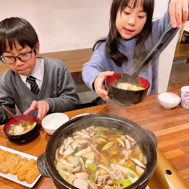 山形の芋煮会で〜す！！