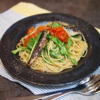 ドライハーブで鰯のコンフィ