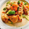 鶏肉とアボカドのシチュー(動画レシピ)/Chicken and Avocado stew.【staub】