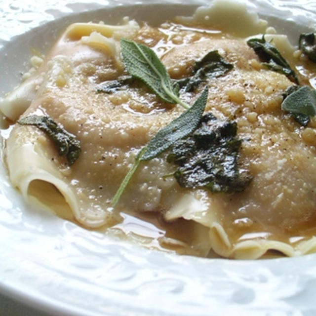 Ravioli W Sage Butter Sauceラビオリセージバターソース By Nagomiさん レシピブログ 料理 ブログのレシピ満載