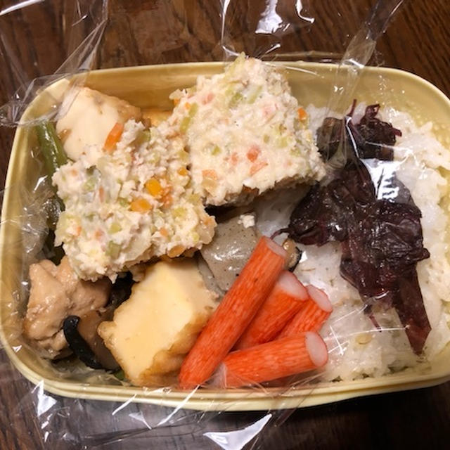 最近のお弁当　　