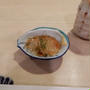 写楽で、釣りアジ定食＆山菜の天ぷら
