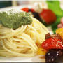 《ペスト　ジェノベーゼレシピ》パスタセットにしてご紹介！！たまにはイタリアンです～＾＾