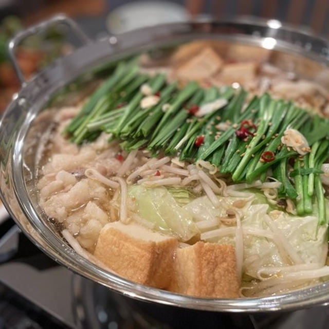 【PR】福岡もつ鍋セット（専用鍋付き！）をいただいて、テンション上がって明太子料理も色々並べた夜ごはん