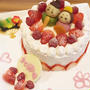 ☆ひな祭り☆我が家のお雛ケーキ(ﾉ∀＼*)♡