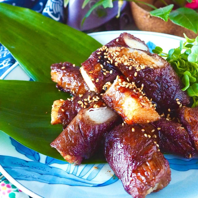 【長いもって優秀！カサマシには最適】少ない牛肉でボリュームUP/牛肉のスタミナロール