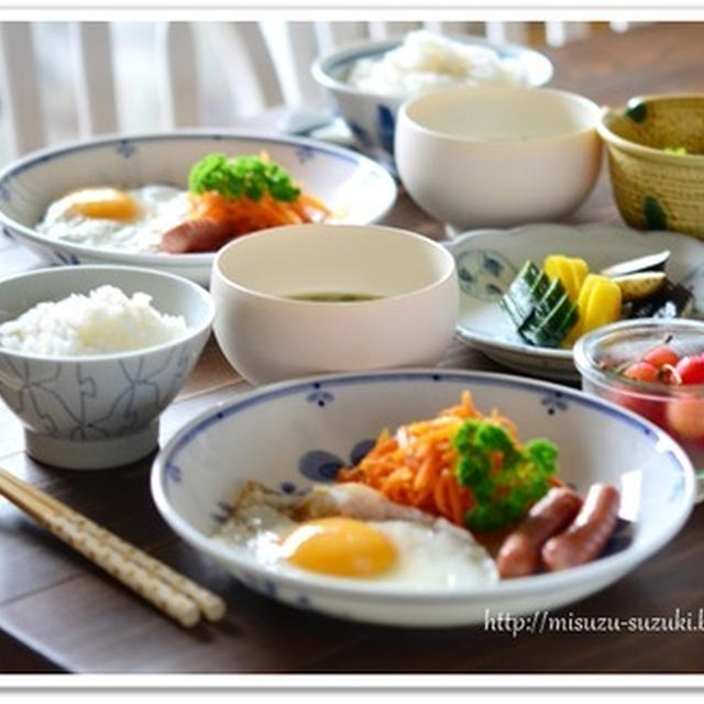 休日の朝ごはん
