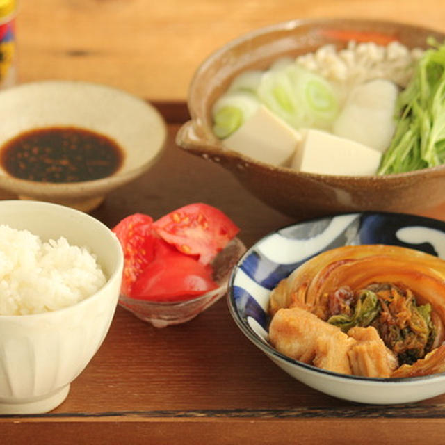 この手があった！鱈入り湯豆腐定食