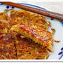 香ばしエビ醤油の焼きそばガレット