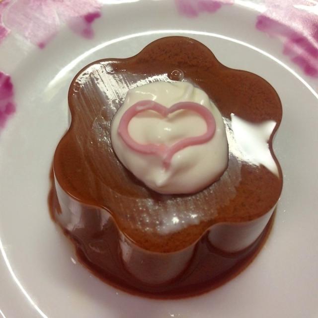 チョコミントゼリー☆