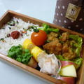 12月27日　ちゃちゃっと油淋鶏と豚汁のお弁当 by カオリさん