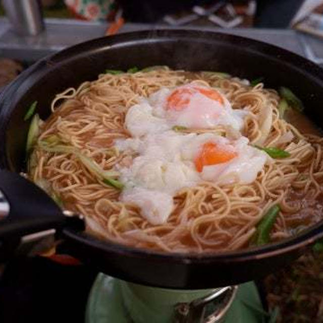 和食レシピ・・・マルタイで作るカルボナーラ風焼きラーメン