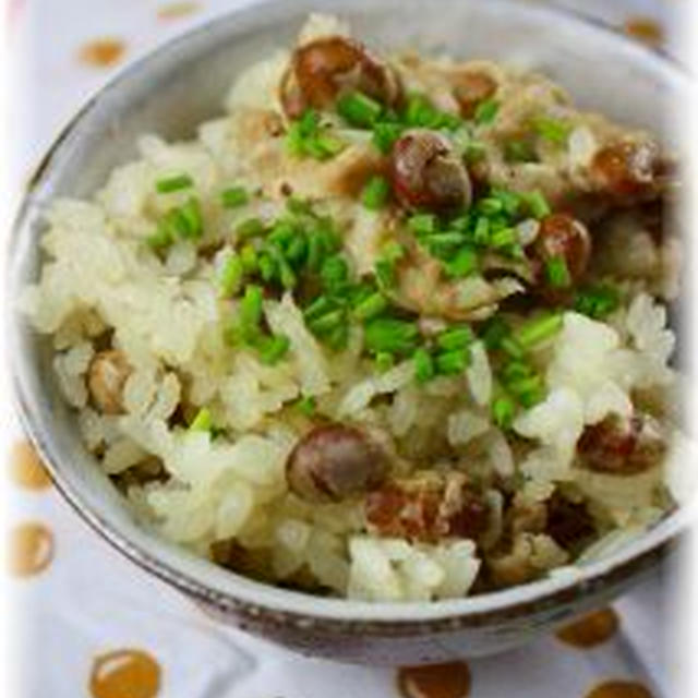 節分の豆ごはん。　と献立。