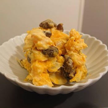 かぼちゃサラダのトッピング