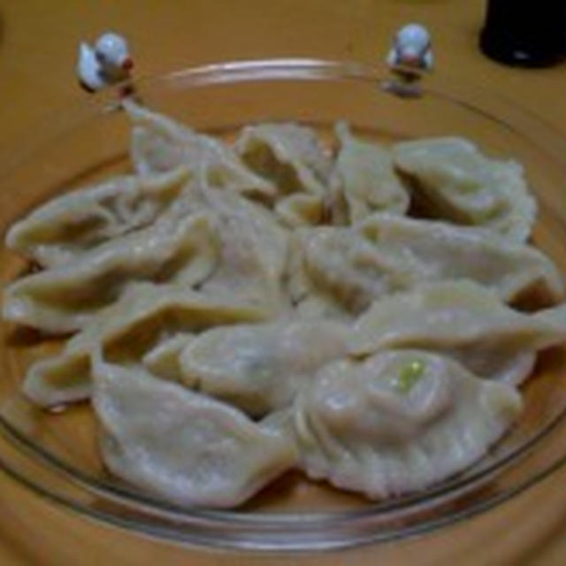 久々に水餃子