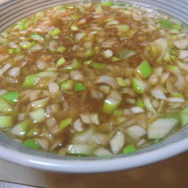 簡単梅味噌汁