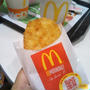朝マック☆ハッシュドポテトとアイスコーヒー