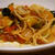 冷たいパスタ　ラタトゥイユで！
