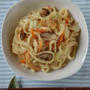 しょうがPowerで体はポカポカ☆塩麹 de しょうがたっぷり焼きうどん