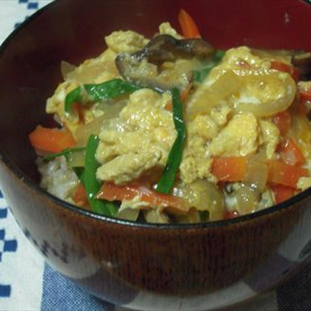 玉子丼・困った時の晩ご飯