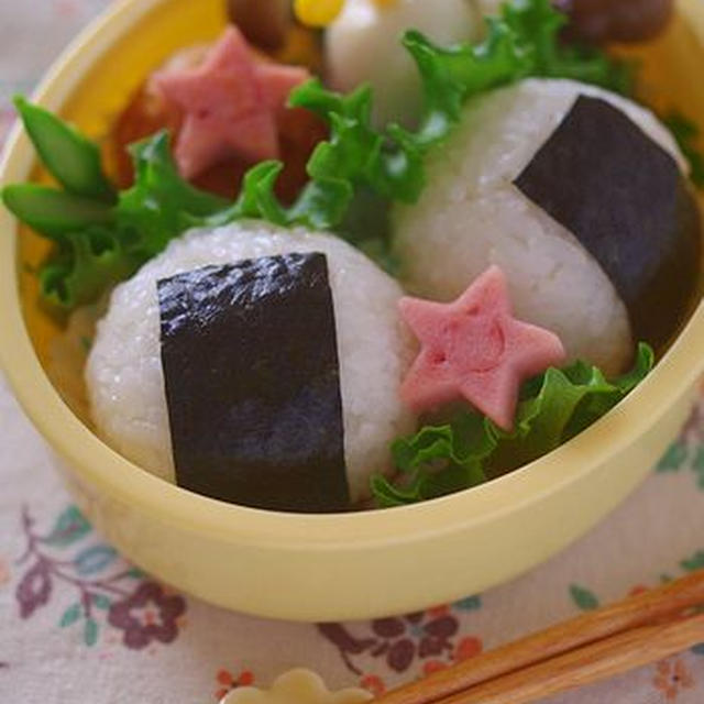 まん丸おにぎりのお弁当