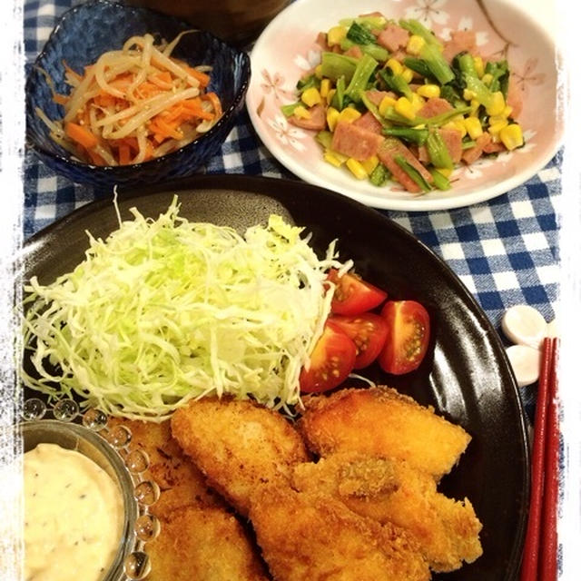 タラと鮭のフライ タルタルソース 献立 By あっこりんmamaさん レシピブログ 料理ブログのレシピ満載