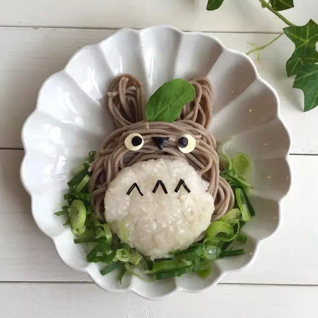 いよいよ冷やし麺はじめました⚐トトロおろし蕎麦