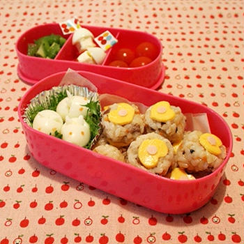 初めての遠足お弁当。