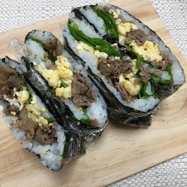 明日はキッズレッスン〜おにぎらず、かつお節削り、みそ玉作り頑張るぞ！〜