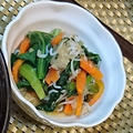 【レシピ】簡単★３分★カルシウム強化【小松菜とシラスのおろし和え】