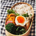 アスパラの豚肉巻き弁当 by おがわひろこさん