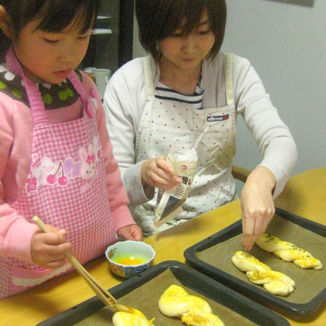 ふわふわさつまいも&おもてなしパン親子レッスン