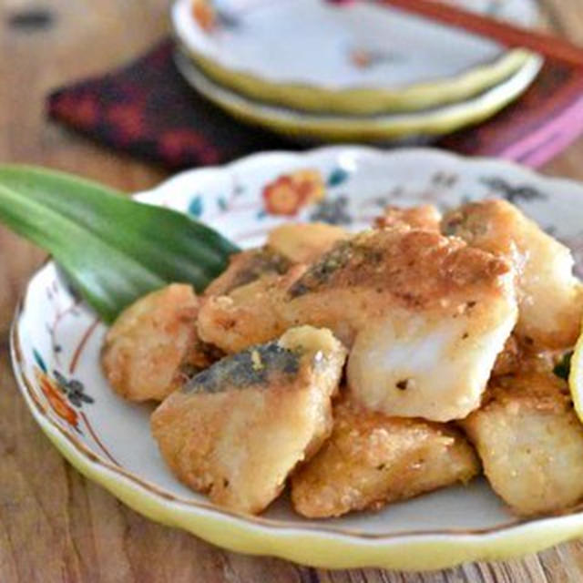 【お魚レシピ】気軽にお魚料理ができる！！カリッと香ばしい　たらの中華風から揚げの作り方