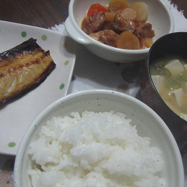 鶏肉と大根と人参の炒め煮