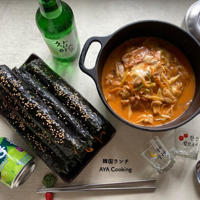 親友たちと粘土遊び。と中国タンミョンでおうち韓国ランチ