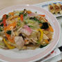 リンガーハット「彩り野菜の皿うどん」