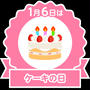 ☆今日はケーキの日☆