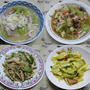 キャベツ時々もやし、少しだけ白菜：野菜食日記[535]-[538]