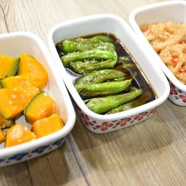今週の作り置きおかず