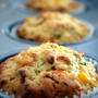 Savory Honey Oat Muffins具沢山ハニーオーツマフィン