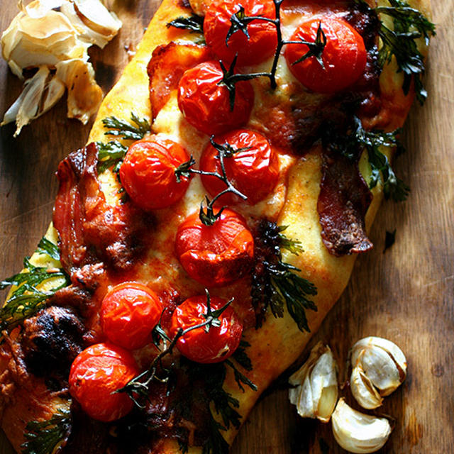 Bacon &Tomato Focaccia