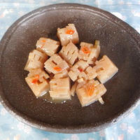 菊花こんにゃくの煮物