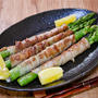 知人に貰ったアスパラで「アスパラの豚肉巻き焼き」&「上半期食べたどん兵衛ベスト3」