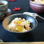 《レシピ》さつまいもとベーコンの炊き込みご飯♪  と、本日のわんこ。