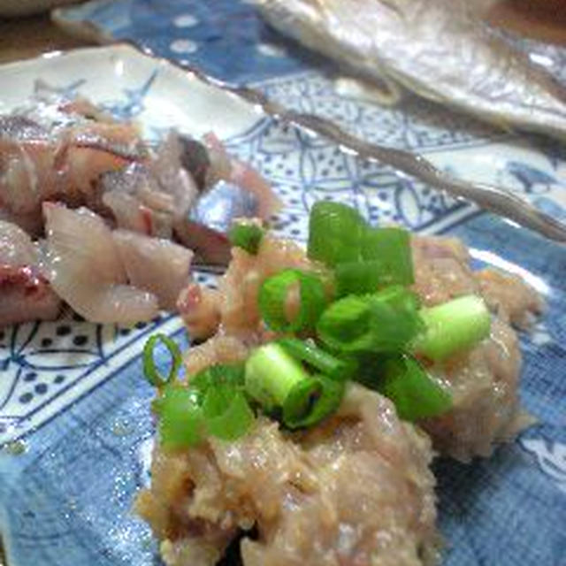 鯵のなめろう