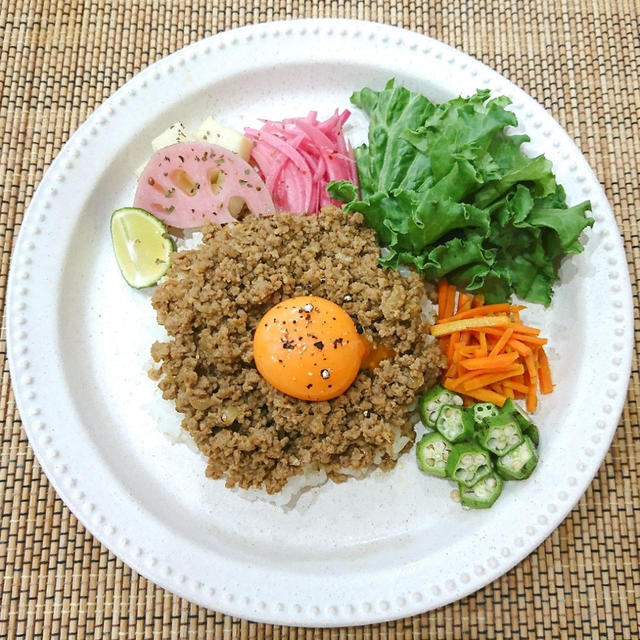＊ドライキーマカレー＊