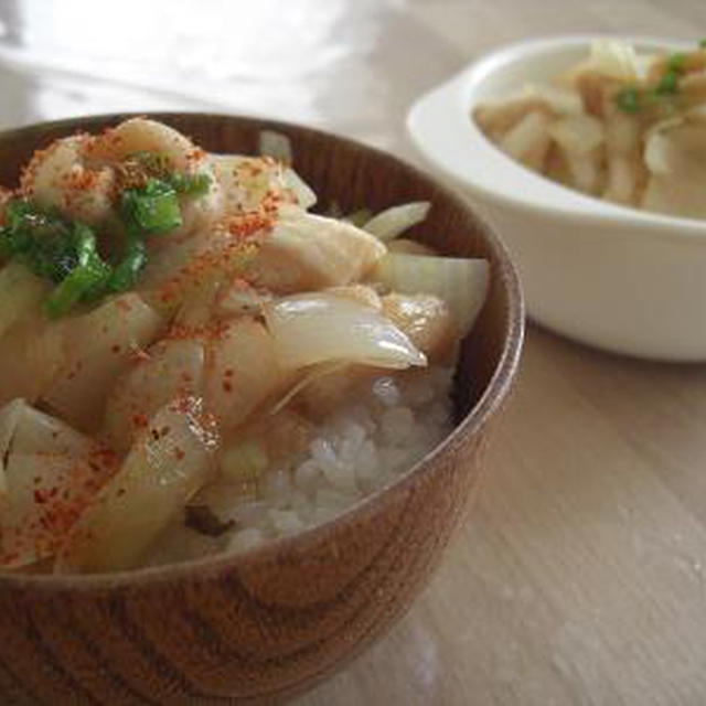 お麩すき丼