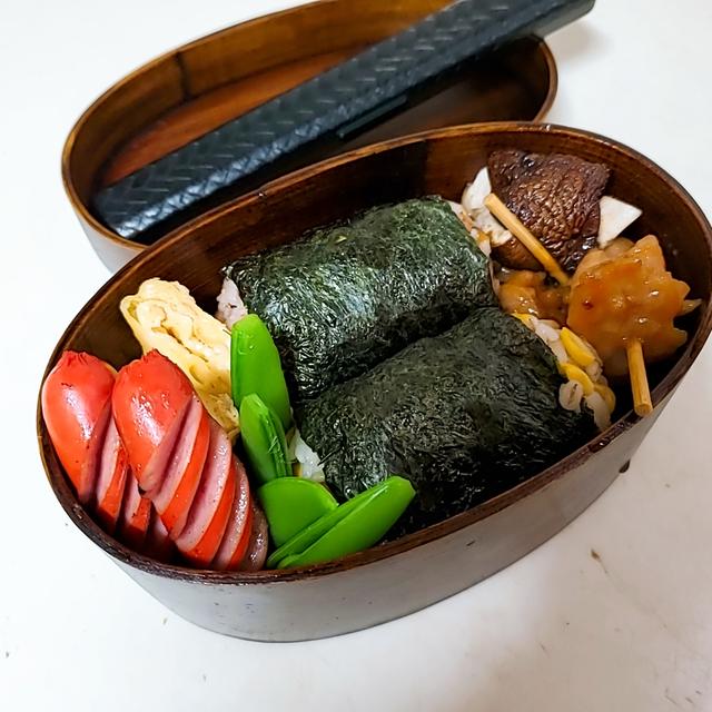 土曜日：夫のお弁当と朝食‥