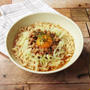 納豆とたっぷりネギの冷やしラーメン