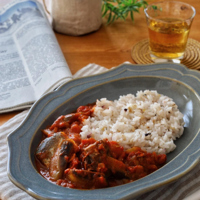 〔スパイスアンバサダー〕20分で作る！さば缶と茄子のスパイスカレー